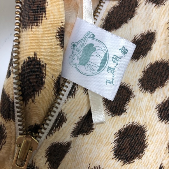 L.A.M.B. By Gwen Stefani Leopard Print Button Front Pencil Skirt - Picture 9 of 9